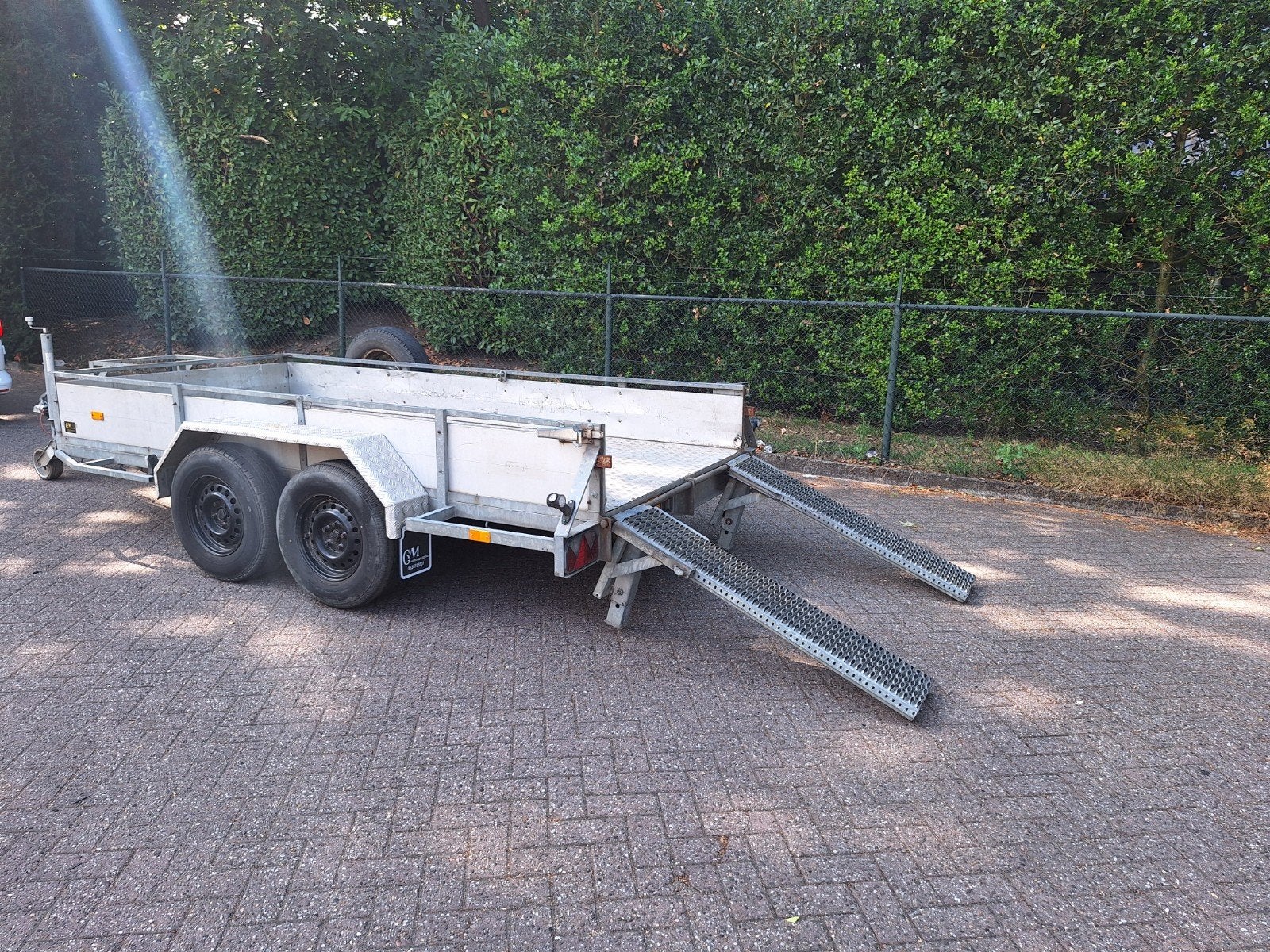 HOKA machine transporter 3500 kg, Ophalen, Gebruikt
