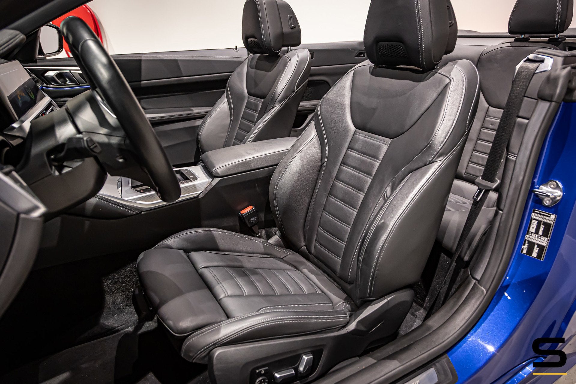 BMW 4-serie Cabrio 420i High Executive|M-sport|Leder|Cam, Auto's, BMW, Automaat, 1998 cc, Zwart, Cabriolet