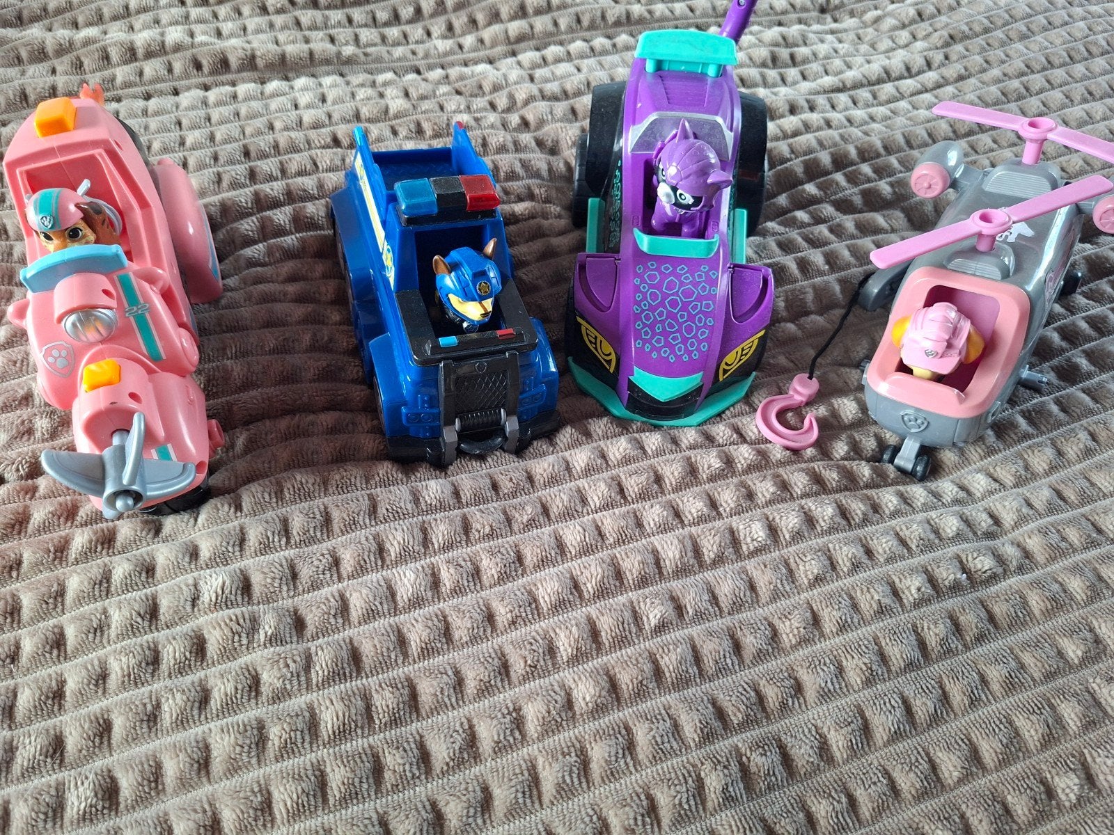 Paw Patrol voertuigen set -, Ophalen of Verzenden, Gebruikt