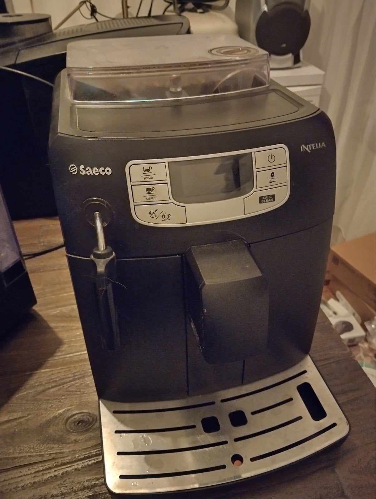 Saeco Intelia volautomatische espressomachine, Ophalen, Gebruikt, Espresso apparaat, Koffiebonen