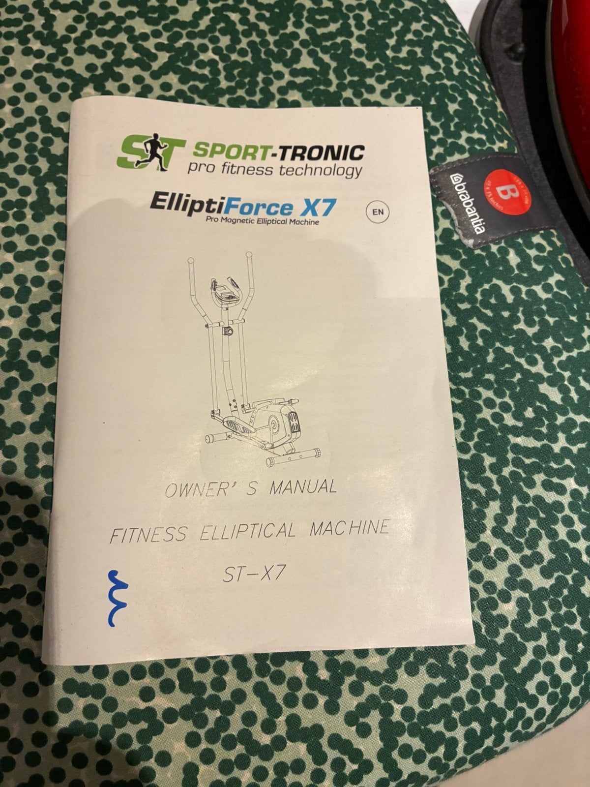 Sport-Tronic ElliptiForce X7 Crosstrainer, Ophalen, Zo goed als nieuw, Crosstrainer, Metaal