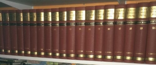 Winkler Prins Grote Encyclopedie 7e druk met jaarboeken, Ophalen