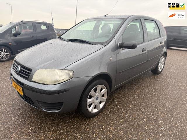 Fiat Punto 1.2 Young Airco Velg 2Eigenaar Elek.pakket Nieuwe, Voorwielaandrijving, Gebruikt, 4 cilinders, 850 kg