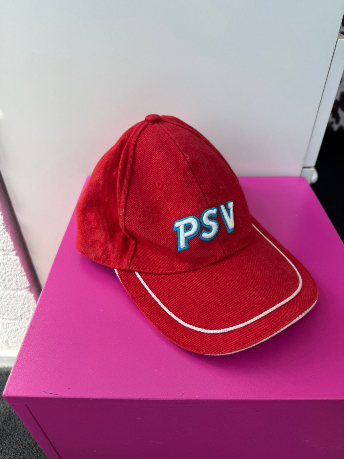 Vintage psv voetbal petje philips maat 58, Ophalen of Verzenden, Zo goed als nieuw