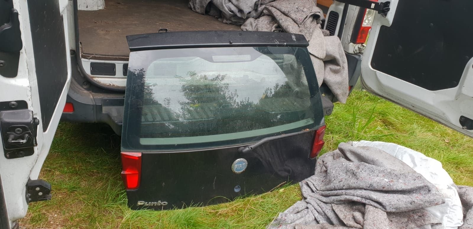 FIAT PUNTO ACHTERKLEP BJ 2004, Gebruikt, -, Ophalen of Verzenden, Achter
