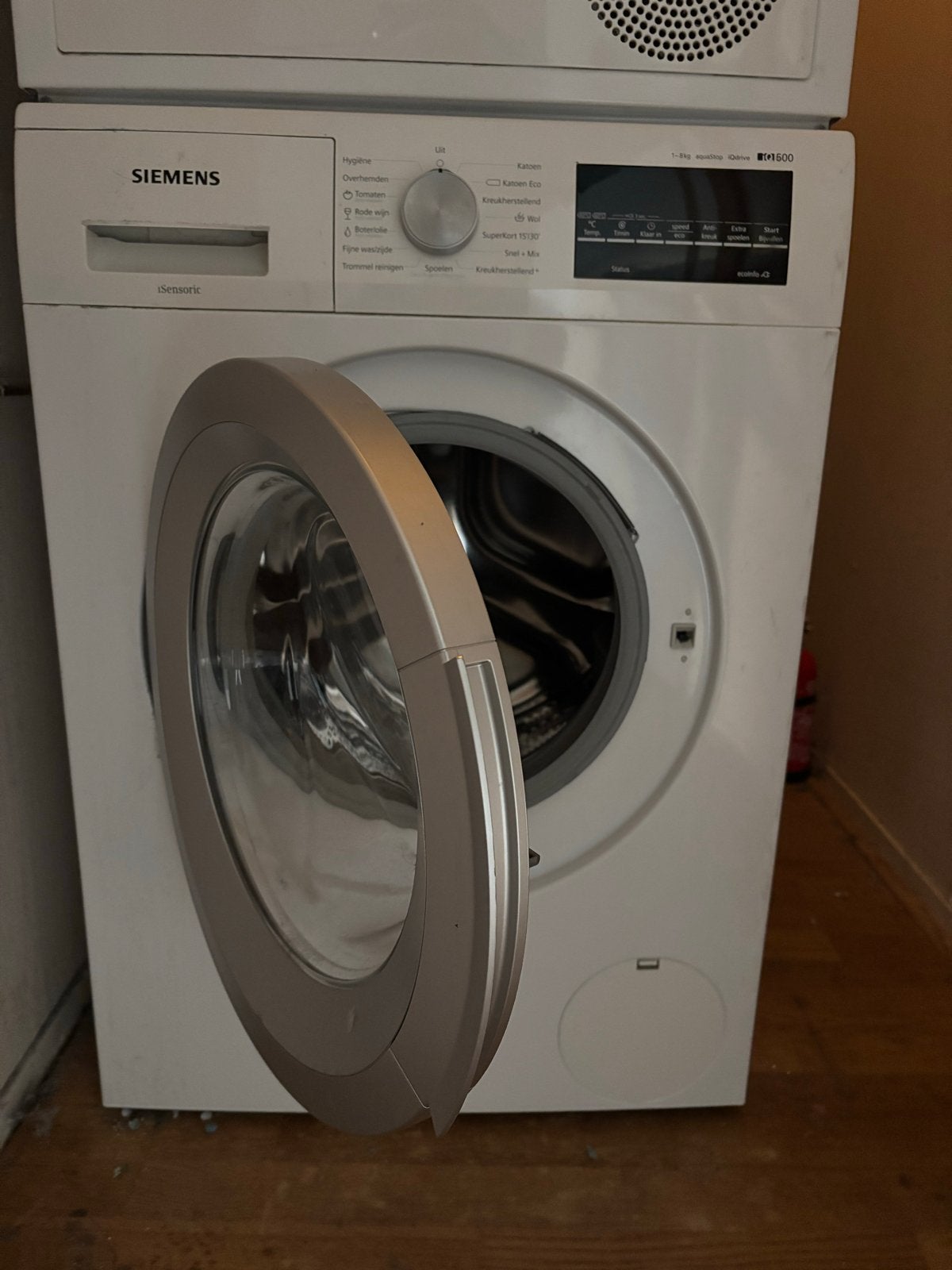 Siemens iQ500 8kg wasmachine en droger combi-deal, Ophalen, Gebruikt