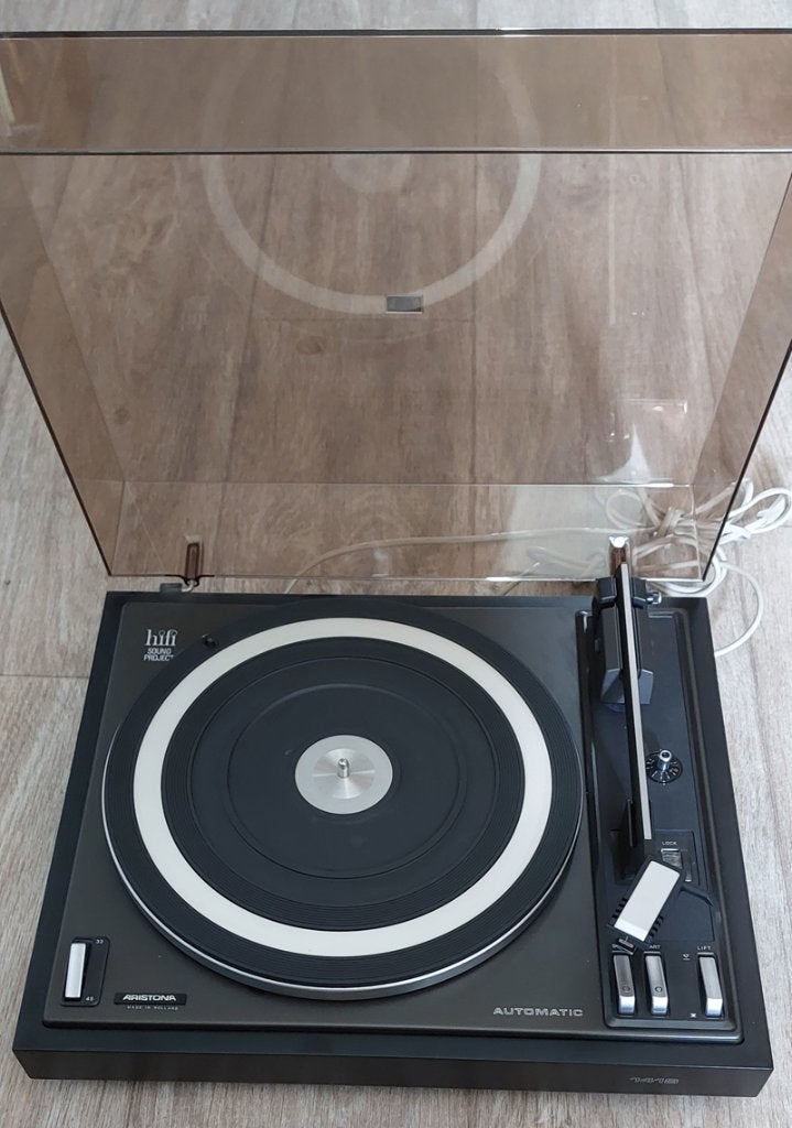 Mooie Vintage Draaitafel uit de Seventie`s, Audio, Tv en Foto, Platenspelers, Philips, Automatisch, Ophalen of Verzenden, Zo goed als nieuw