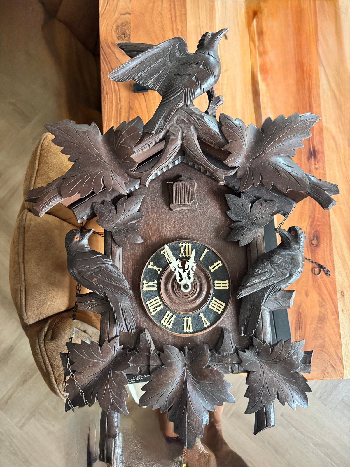 Vintage koekoeksklok, Antiek en Kunst, Antiek | Klokken, Ophalen of Verzenden