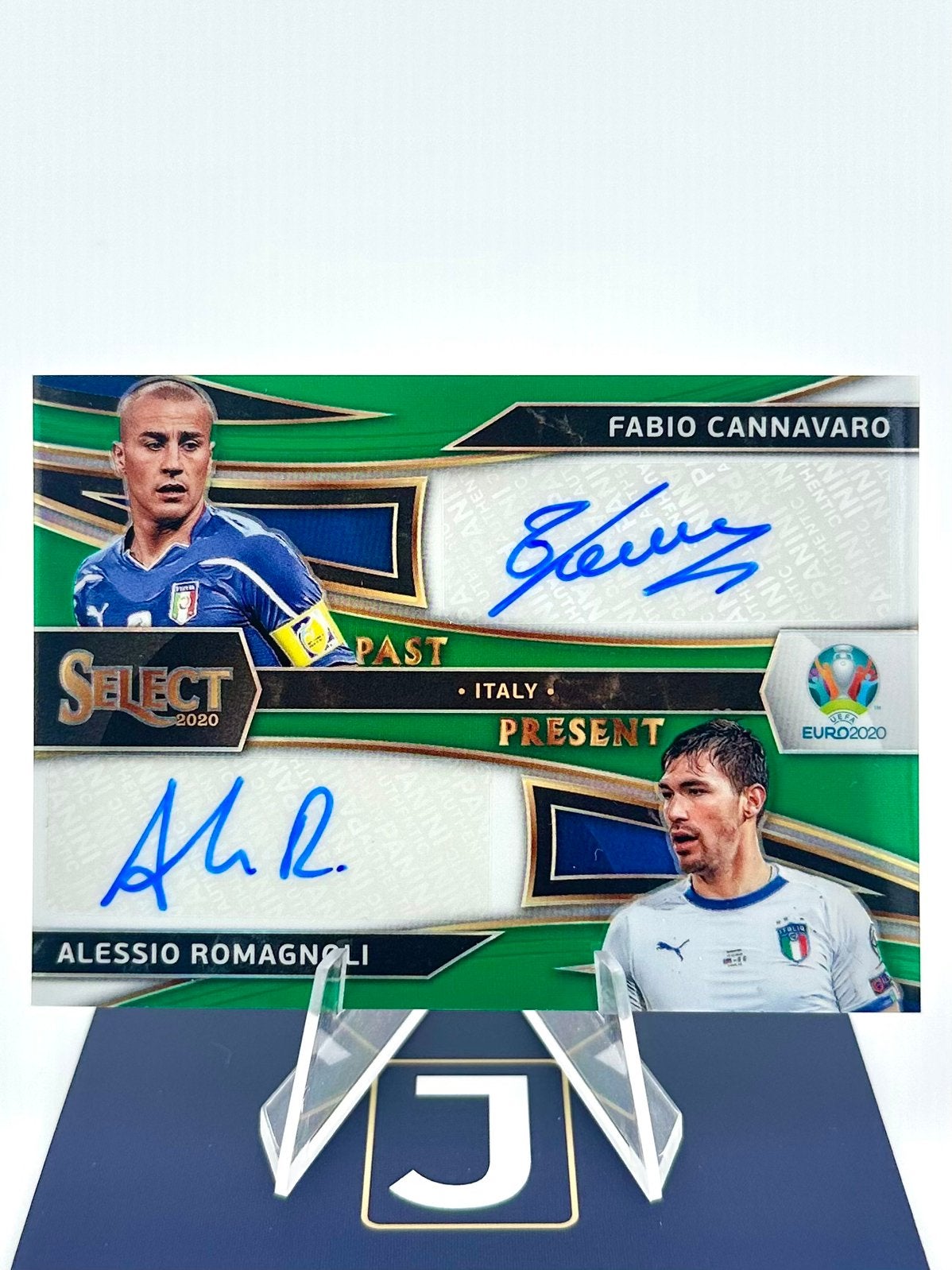 Fabio Cannavaro / Romagnoli /15 Dual-Auto - Panini Select, Ophalen of Verzenden, Zo goed als nieuw, Plaatje