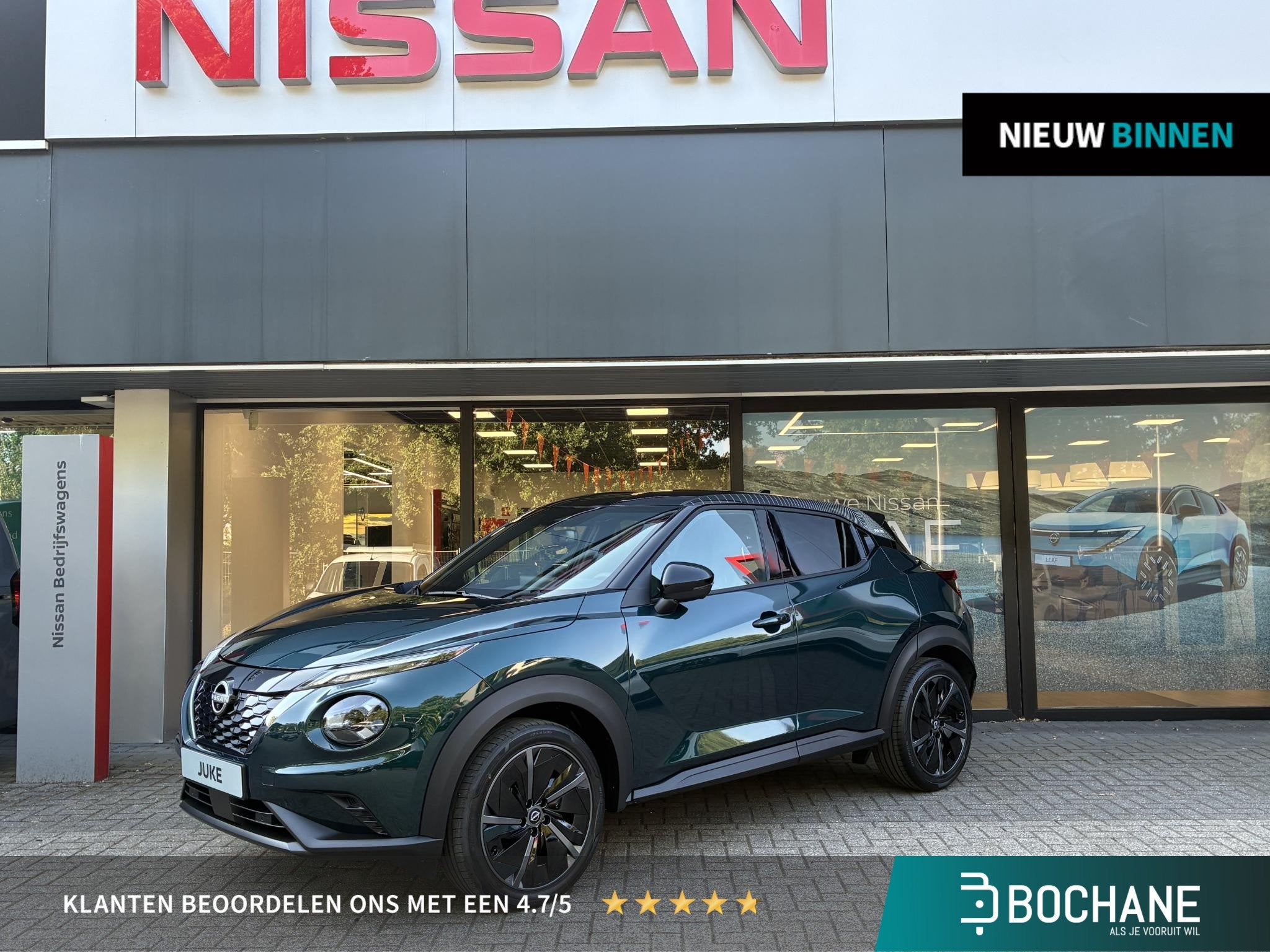 Nissan Juke 1.6 Hybrid Pulse FAP aero velgen NIEUW UIT VOORR