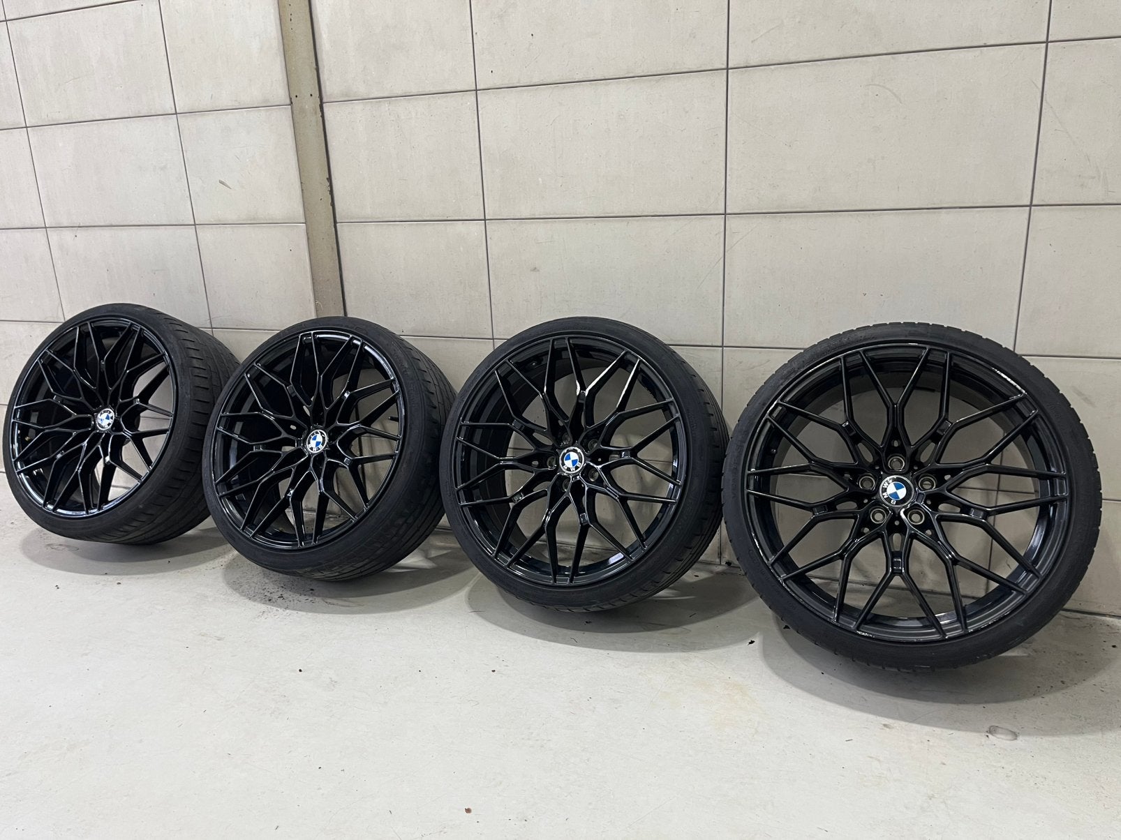 Bmw 5 serie g30 velgen + banden breedset, Auto-onderdelen, Ophalen, Gebruikt, BMW