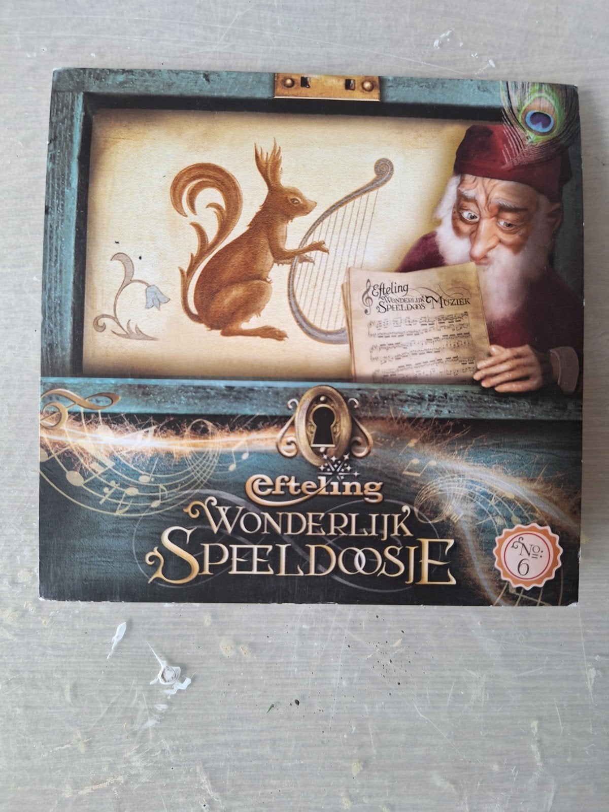 Efteling cd  wonderlijk speeldoosje nr. 6, Verzamelen, Efteling, Ophalen of Verzenden, Overige typen
