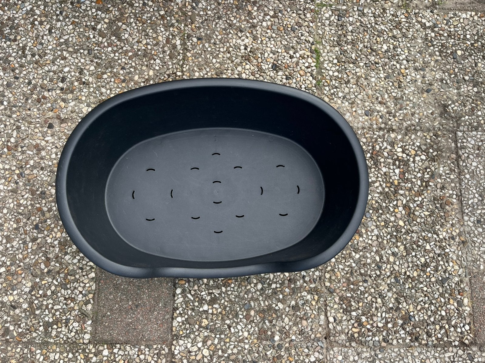 Zwarte hondenmand - 60cm, Ophalen, Zo goed als nieuw