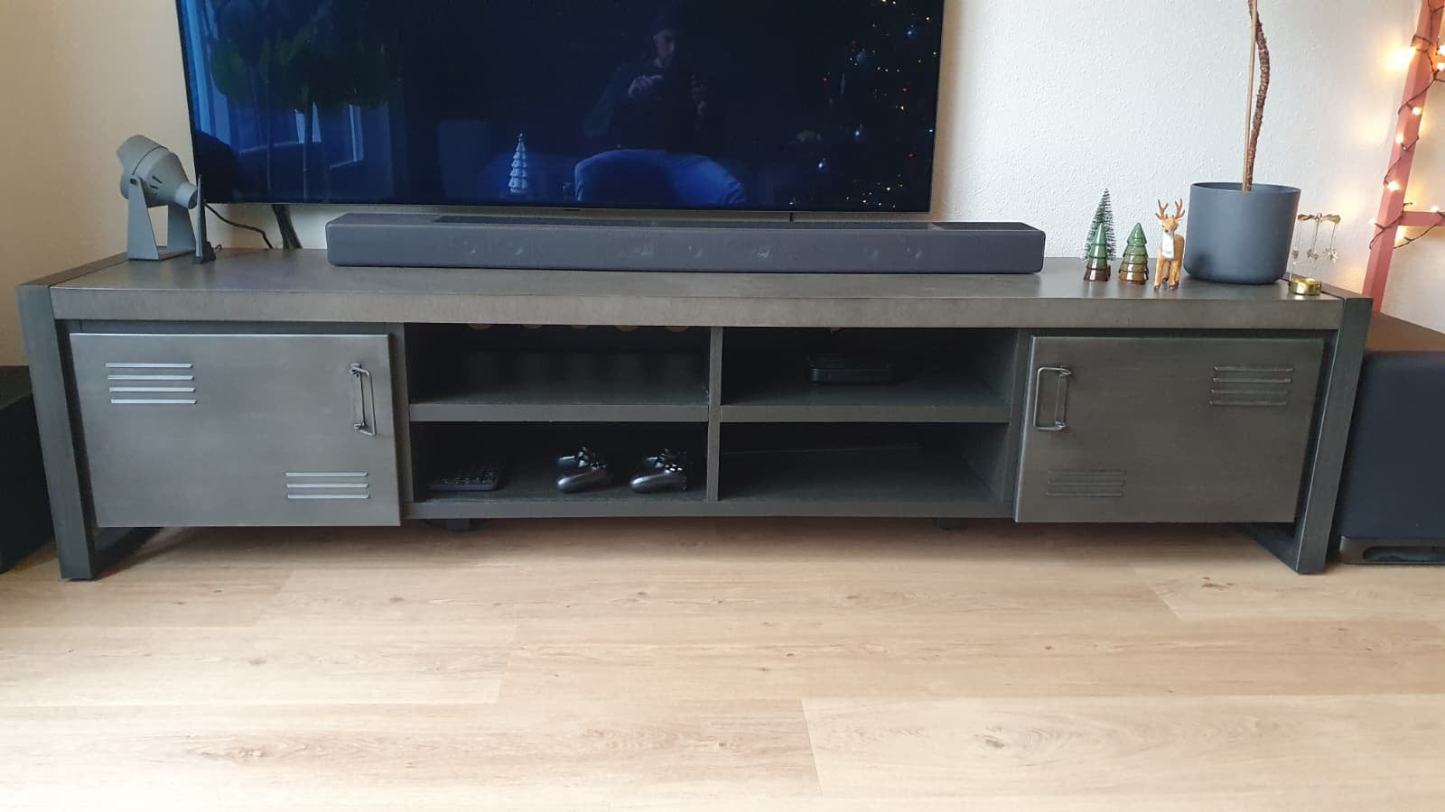 Tv meubel (bxdxh)220x45x50cm, Ophalen, Zo goed als nieuw, 200 cm of meer, Minder dan 100 cm