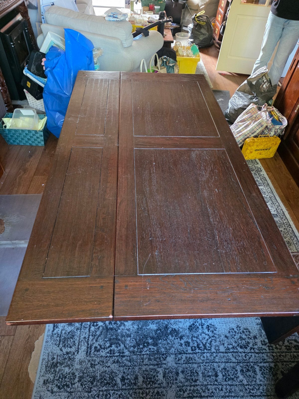 Foto 3 van Uitschuifbare eetkamertafel in 3 standen
