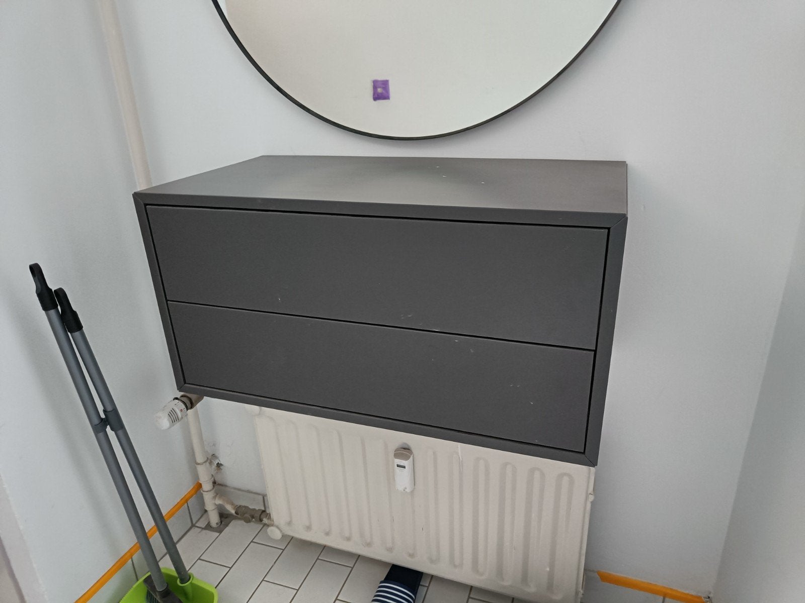 Ikea metalen ladekastje, Huis en Inrichting, Ophalen, Gebruikt, 1 of 2 laden, 50 tot 100 cm