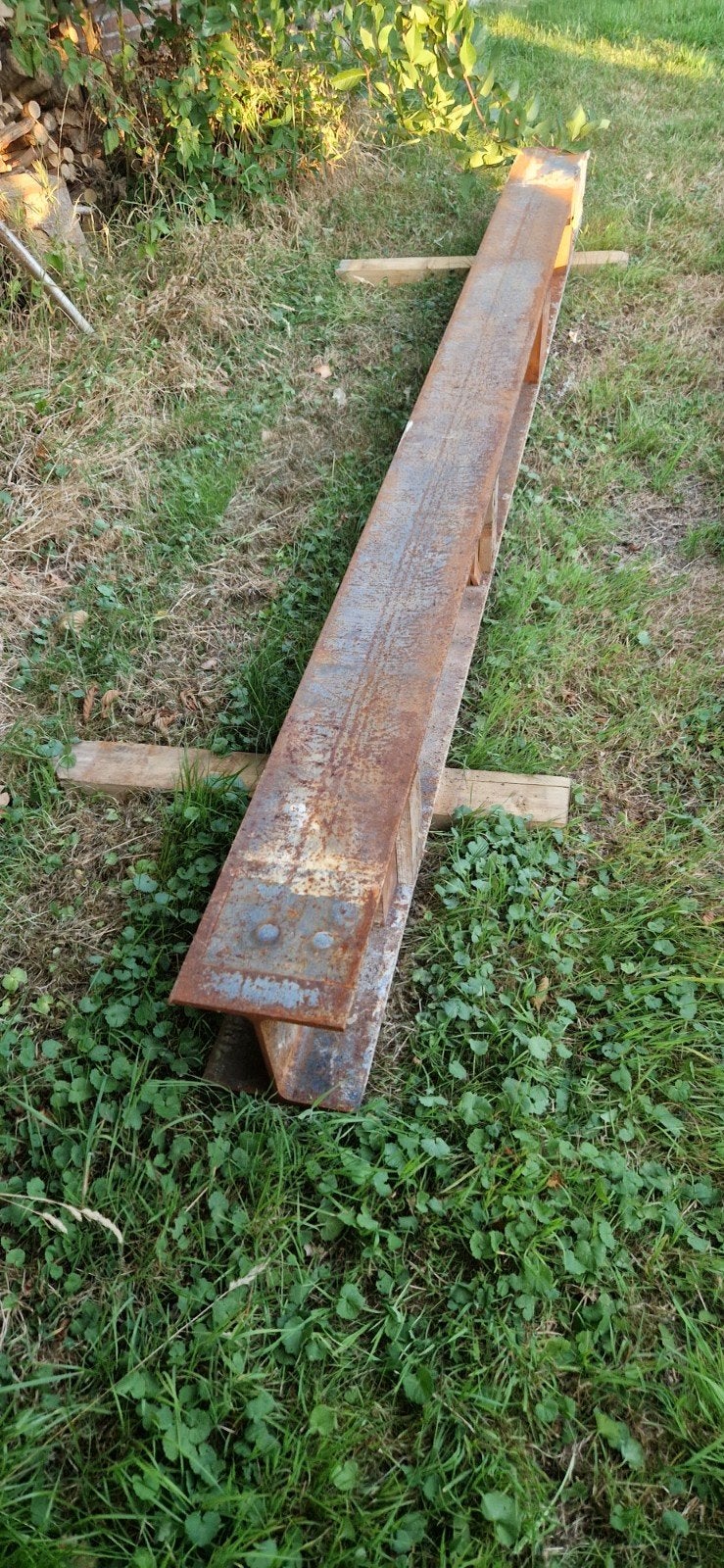 stalen hea 180 balk  2.8meter lang, Ophalen, Gebruikt, IJzer