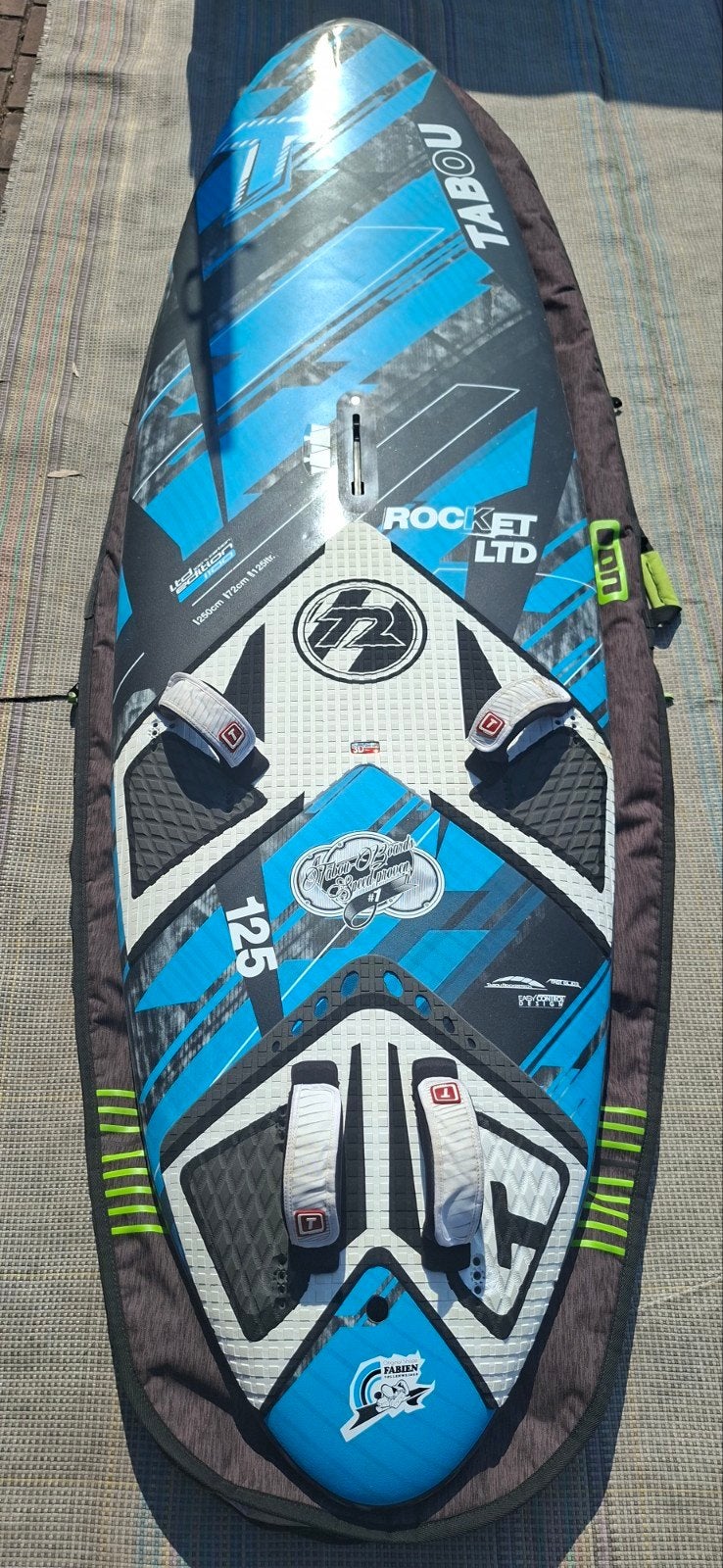 complete surfset tabou north duotone, Watersport en Boten, Windsurfen, Ophalen, Gebruikt, Duotone, Complete set