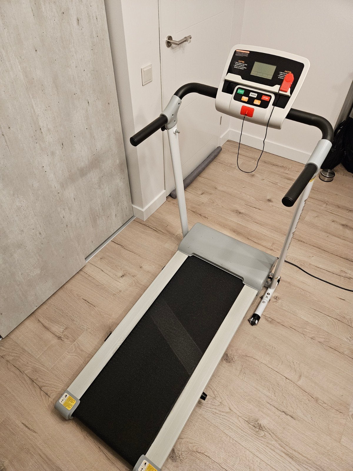 Electrische loopband opklapbaar Powerpeak, Ophalen, Gebruikt, Benen, Loopband
