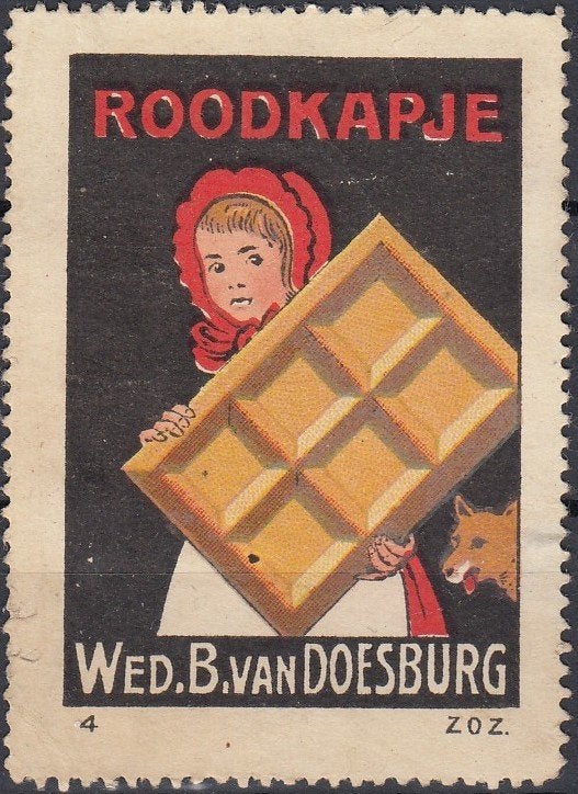 Nederland- Sluitzegel - 1915- Doesburg -- De Lindeboom -4-, Postzegels en Munten, Verzenden, T/m 1940, Postfris