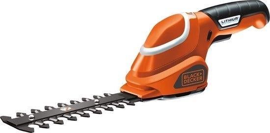 Snoeischaar 3.6 volt buxus Black en Decker, Ophalen, Zo goed als nieuw, Minder dan 20 mm, Black & Decker