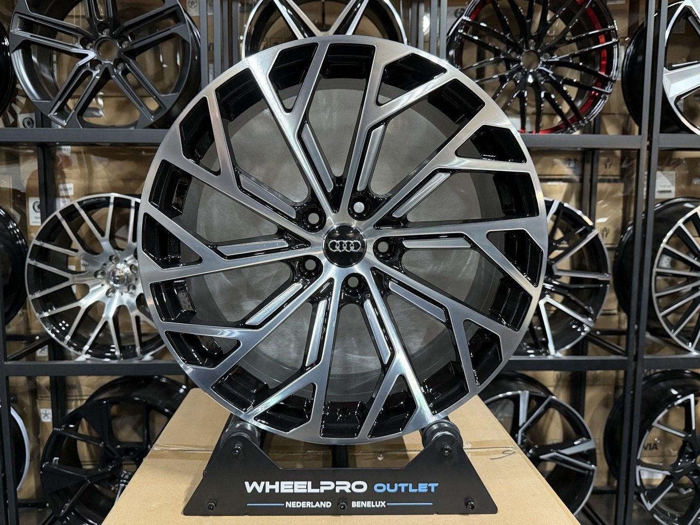 19 inch Audi S look velgen A4 A5 A6 A7 A8 Q3 Q5 Q7 8 RS5 RS6, Ophalen of Verzenden, Nieuw, 19 inch, Velg(en)