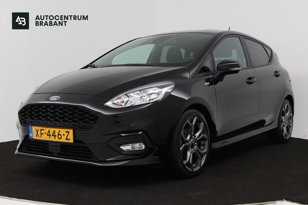 Ford Fiesta 1.0 EcoBoost ST-Line (CRUISE CONTROL, NAVIGATIE,, Auto's, Ford, Voorwielaandrijving, Stof, Gebruikt, 100 pk