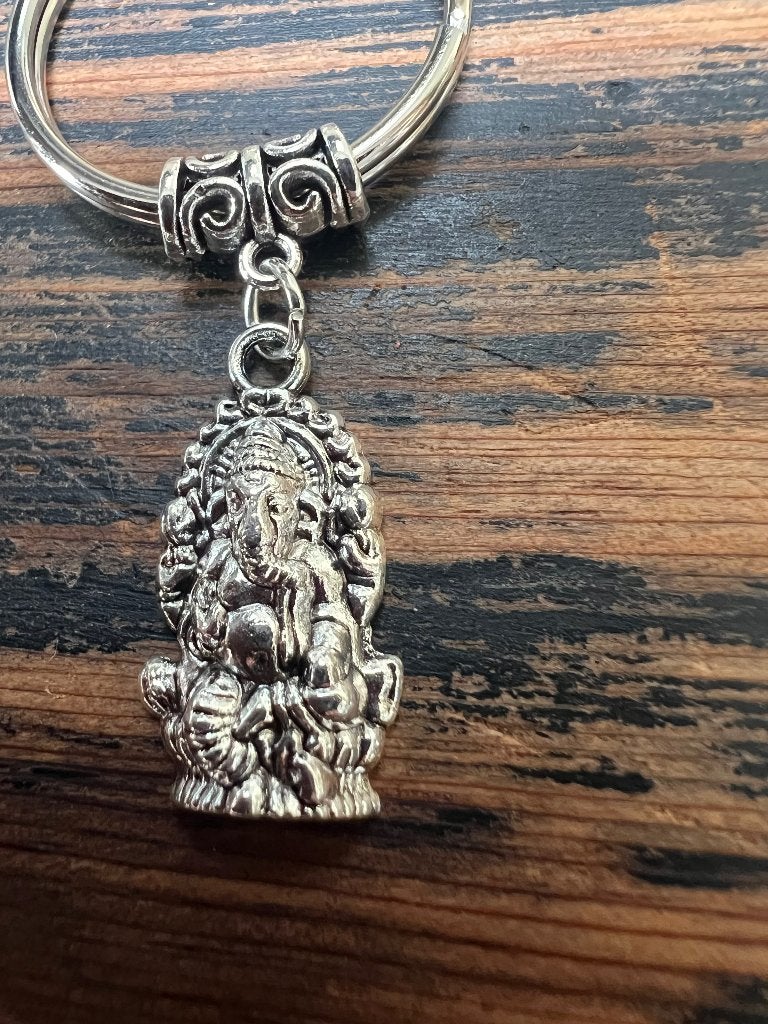 Sleutelhanger ganesh boeddha olifant ganesha, Verburgt Vintage, Dier of Natuur, Nieuw, Ophalen of Verzenden