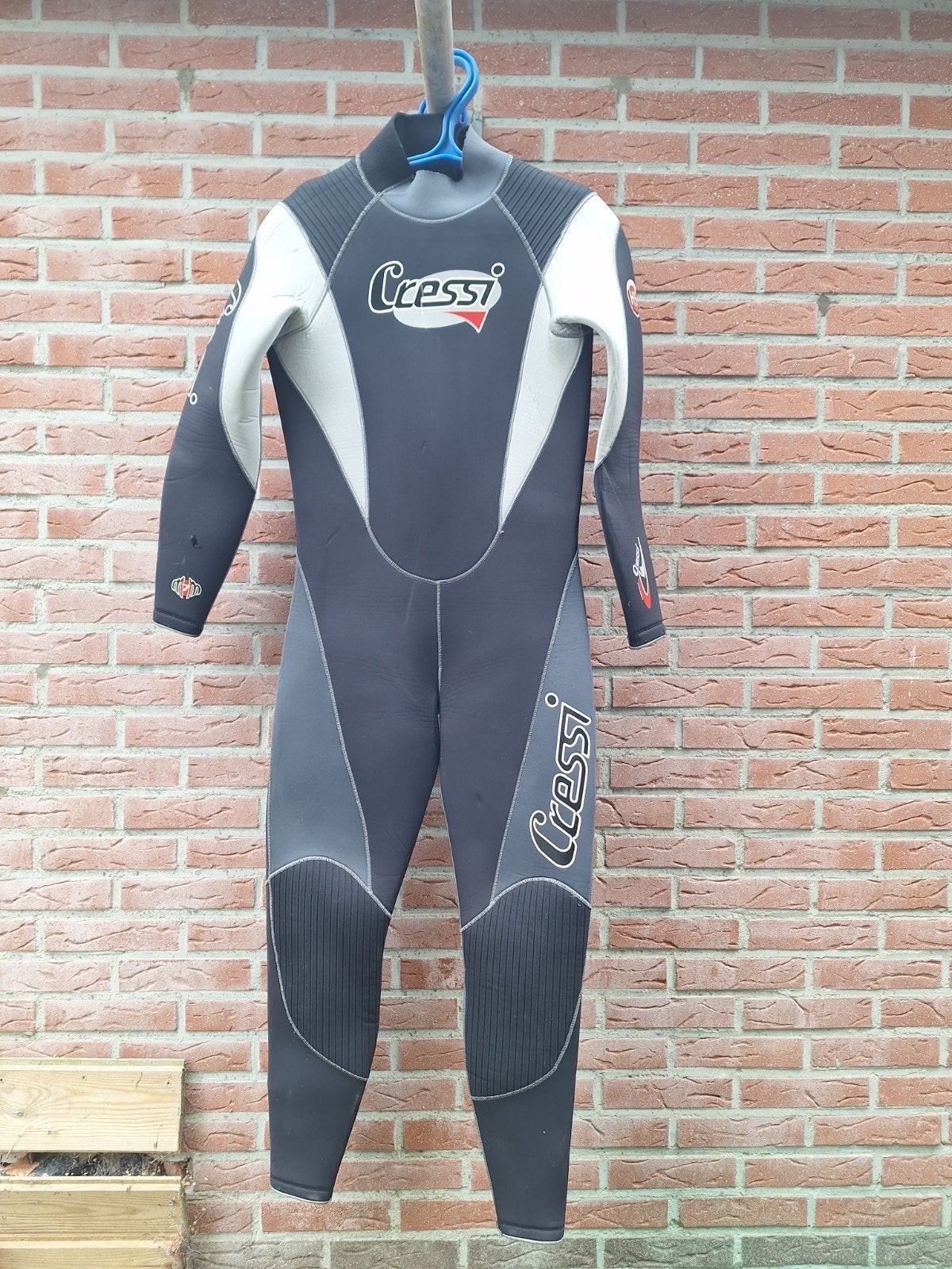 Cressi duikpak maat XL-5 dubbel 7mm, Ophalen of Verzenden, Gebruikt, Duikpak