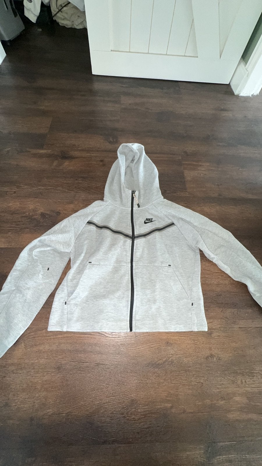 Nike tech vest, Kleding | Heren, Ophalen of Verzenden, Zo goed als nieuw, Overige maten, Grijs
