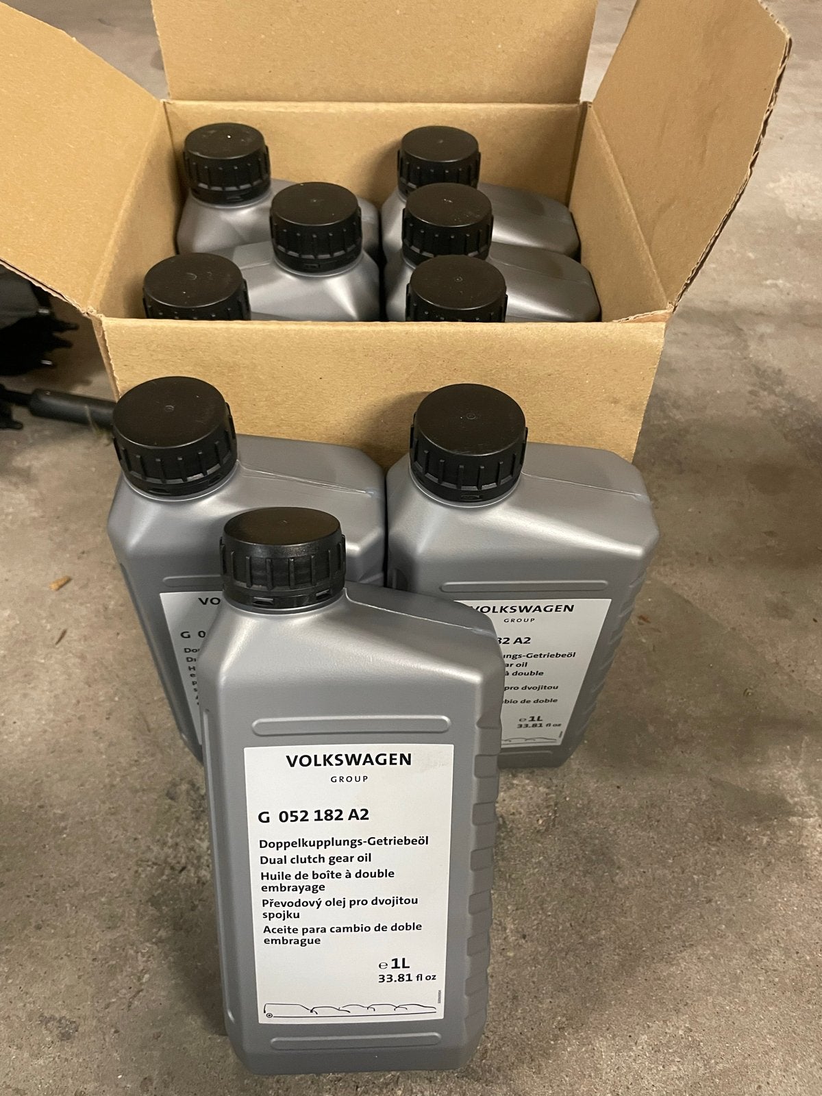 Volkswagen DSG Versnellingsbakolie G 052 182 A2 - 9 liters, Ophalen of Verzenden, Nieuw, Volkswagen