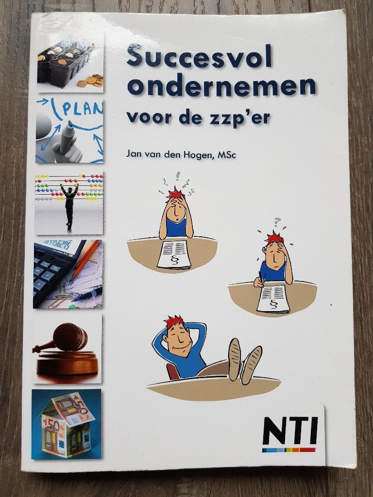 Boek : Succesvol ondernemen voor de zzp'er -- Jan vd Hogen, Ophalen of Verzenden, Gelezen, Management, Jan van den Hogen