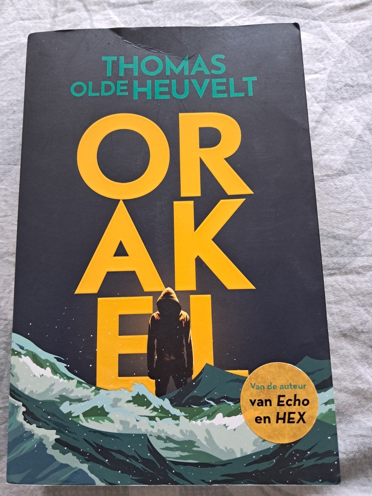 Orakel - Thomas Olde Heuvelt (Nederlandstalig), Ophalen of Verzenden, Zo goed als nieuw, Thomas Olde Heuvelt, Nederland