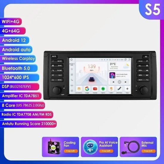 CarPlay - Multimedia Autoradio - Car CarPlay Scherm - Autora, Corvance B.V., Verzenden, Nieuw, Corvancebol@gmail.com