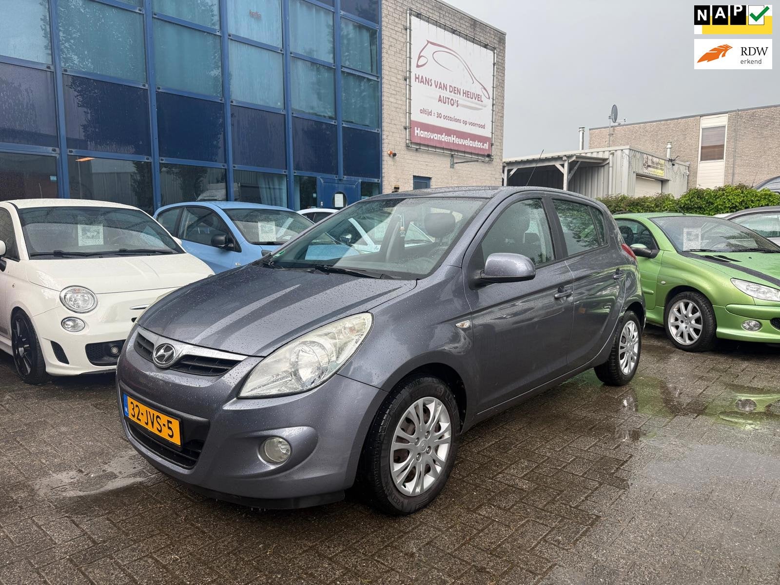 Hyundai I20 1.2i Dynamic, Airco, Nap, APK 06/27, Auto's, Gebruikt, 31 €/maand, 4 cilinders, Elektrische ramen