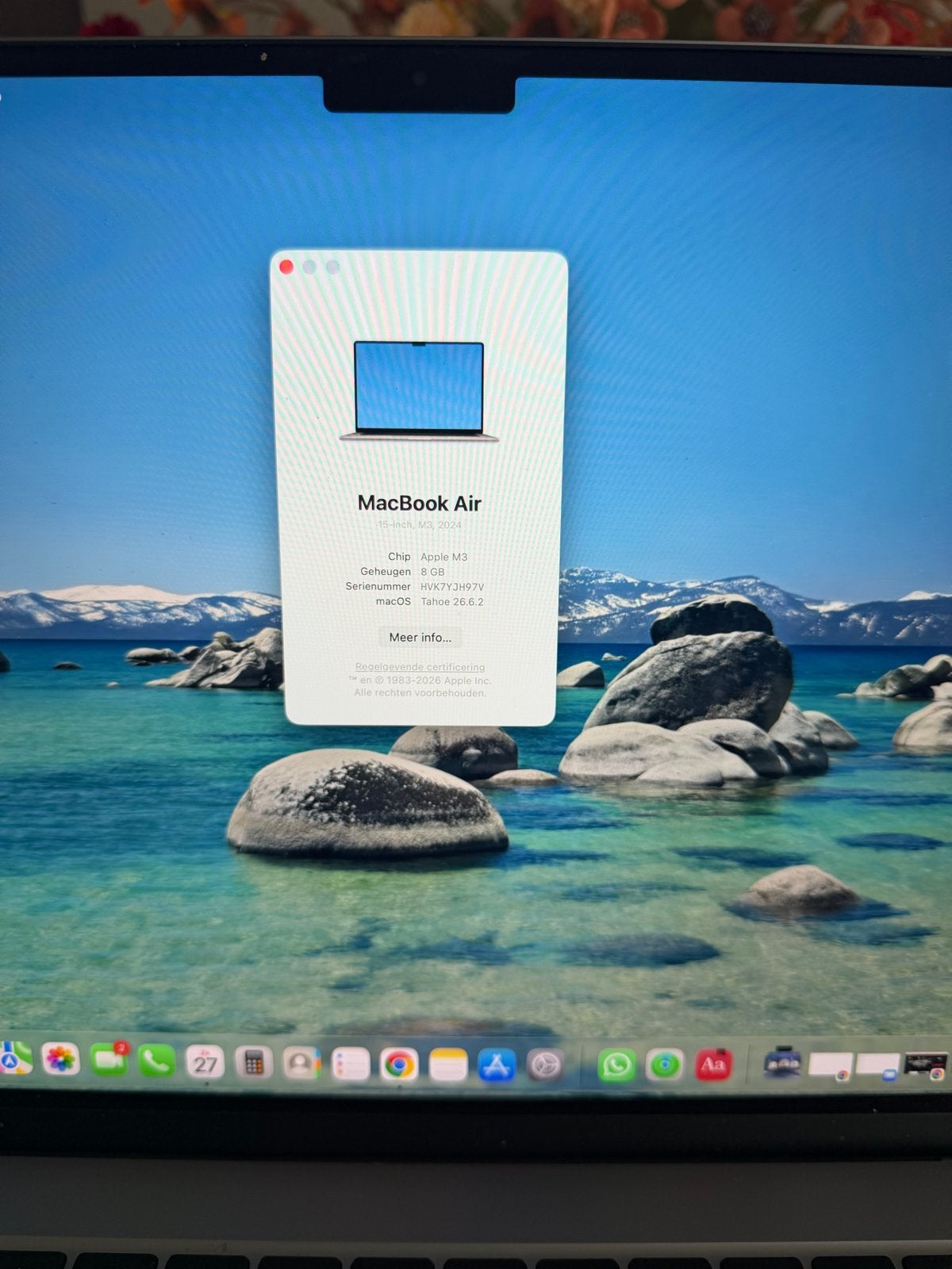 Foto 8 van Apple MacBook Air M3 15-inch 8GB/256GB