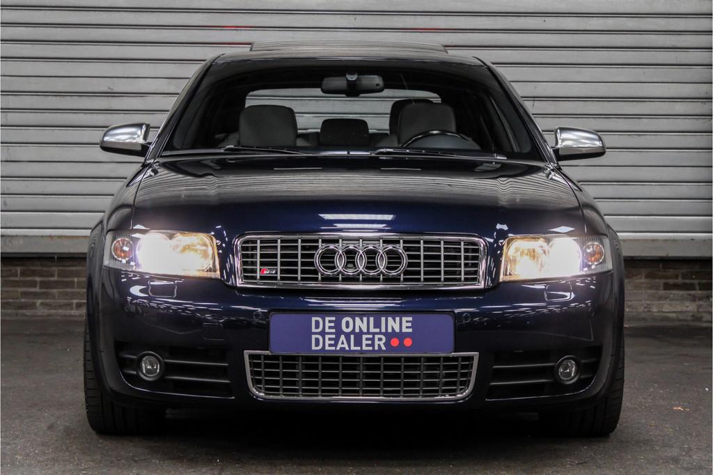 Audi S4 Limousine 4.2 V8 QUATTRO Exclusive |Uniek|Zeermooi|V, Gebruikt, Blauw, Leder, Bedrijf
