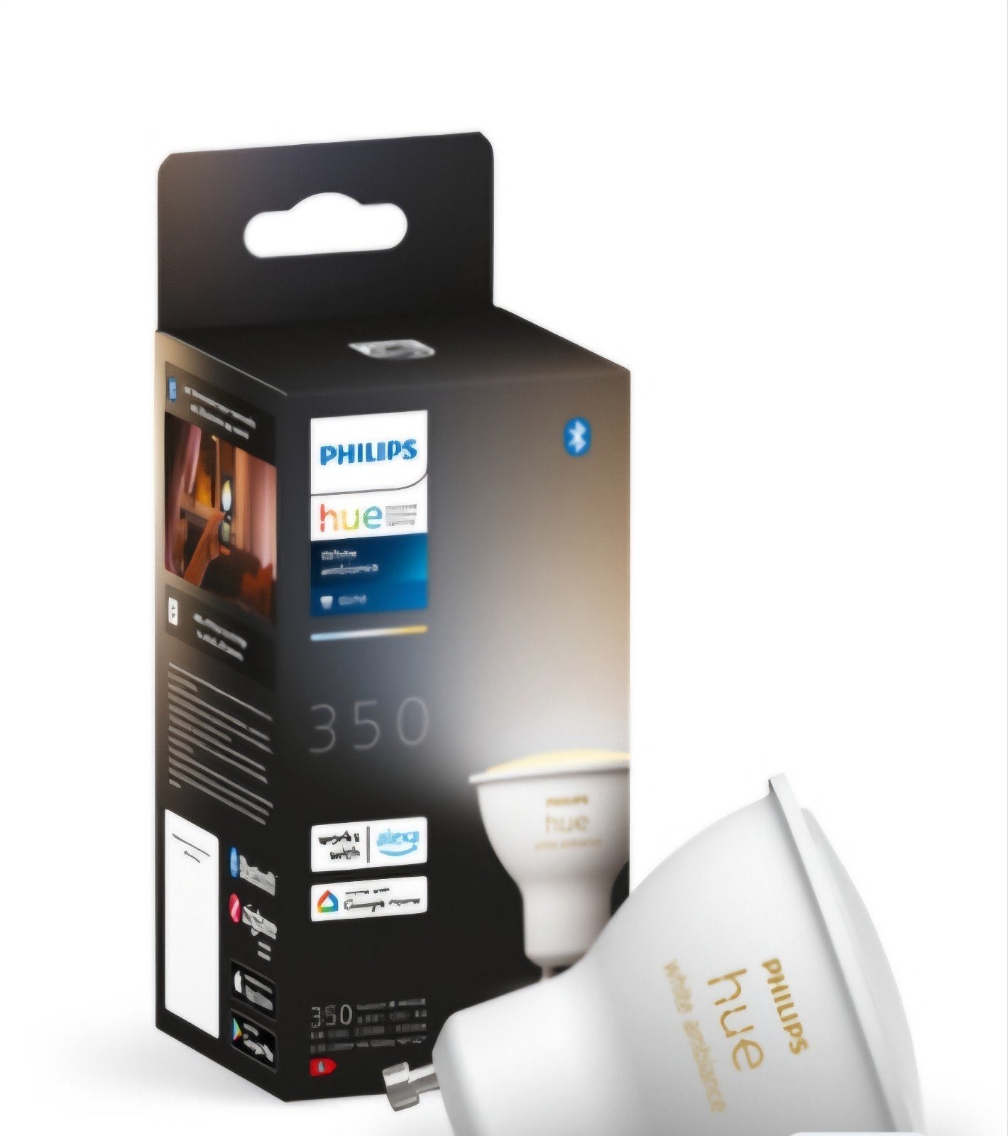 Philips Hue White Ambiance GU10 Smart LED Lampen (3 stuks), Huis en Inrichting, 30 tot 60 watt, Led-lamp, Philips Hue, Instelbaar wit