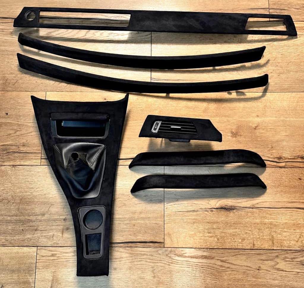 BMW E90/ E91/ E92/ E93 Interieur Sierlijsten Alcantara Look, Ophalen, Nieuw, BMW
