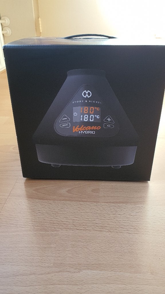 Volcano Vaporizer Hybrid (Storz & Bickel) Onyx Edition, Ophalen of Verzenden, Nieuw, (Water)pijp