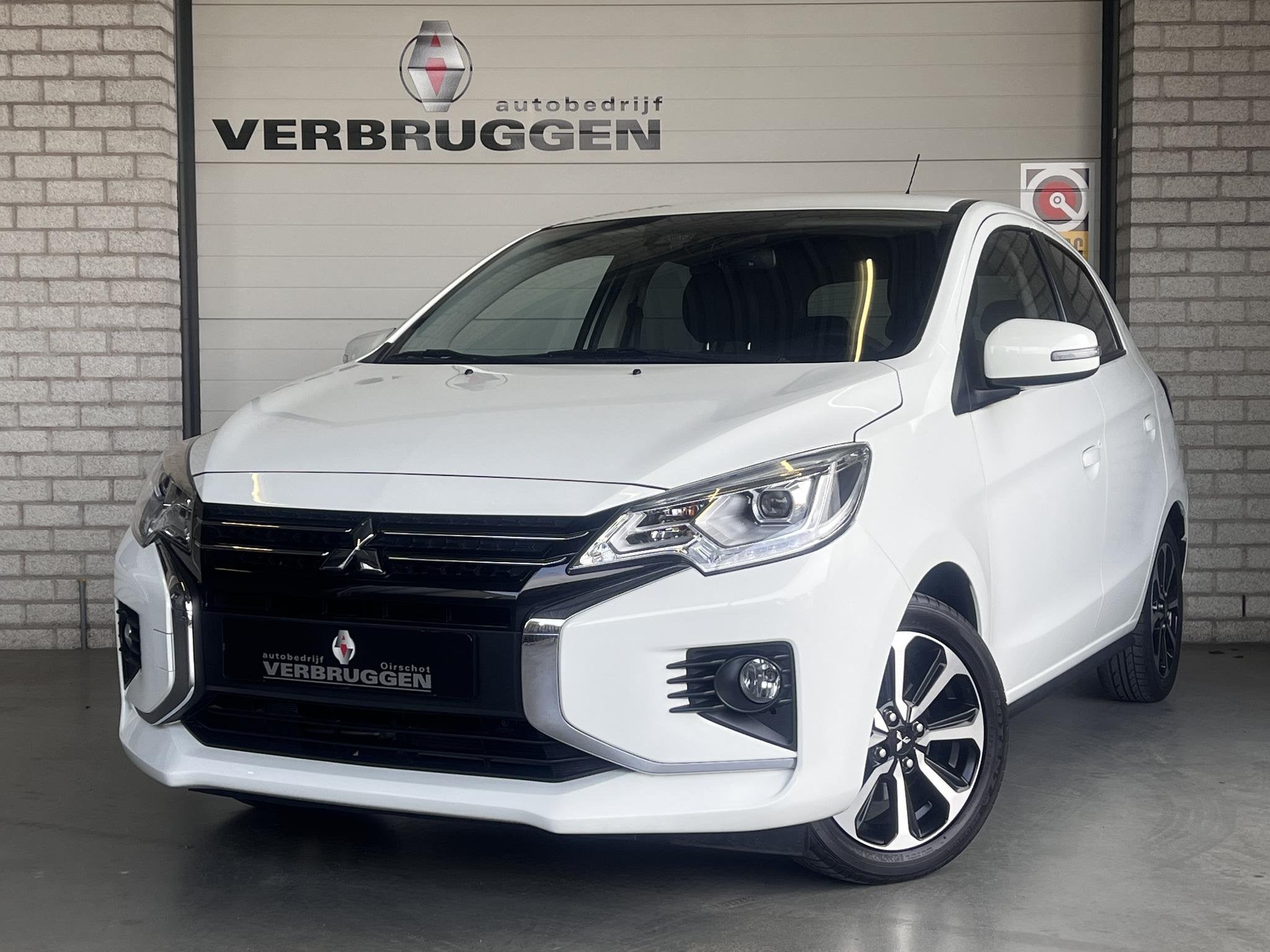 Mitsubishi Space Star 1.2 Instyle | 15" LMV | Leder | Carpla, Auto's, Mitsubishi, Stof, Gebruikt, Wit, Bedrijf