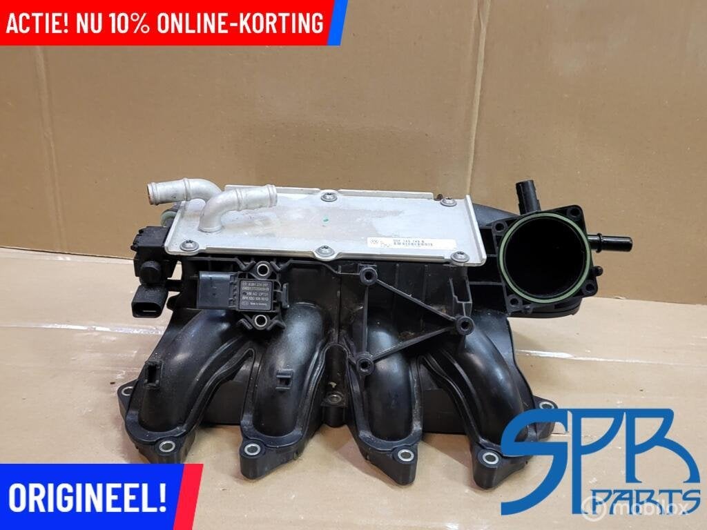 INLAATSPRUITSTUK 1.2 TSI AUDI A1 A3 VW POLO GOLF INTERCOOLER, Auto-onderdelen, Gebruikt, VOLKSWAGEN, Audi, Ophalen of Verzenden