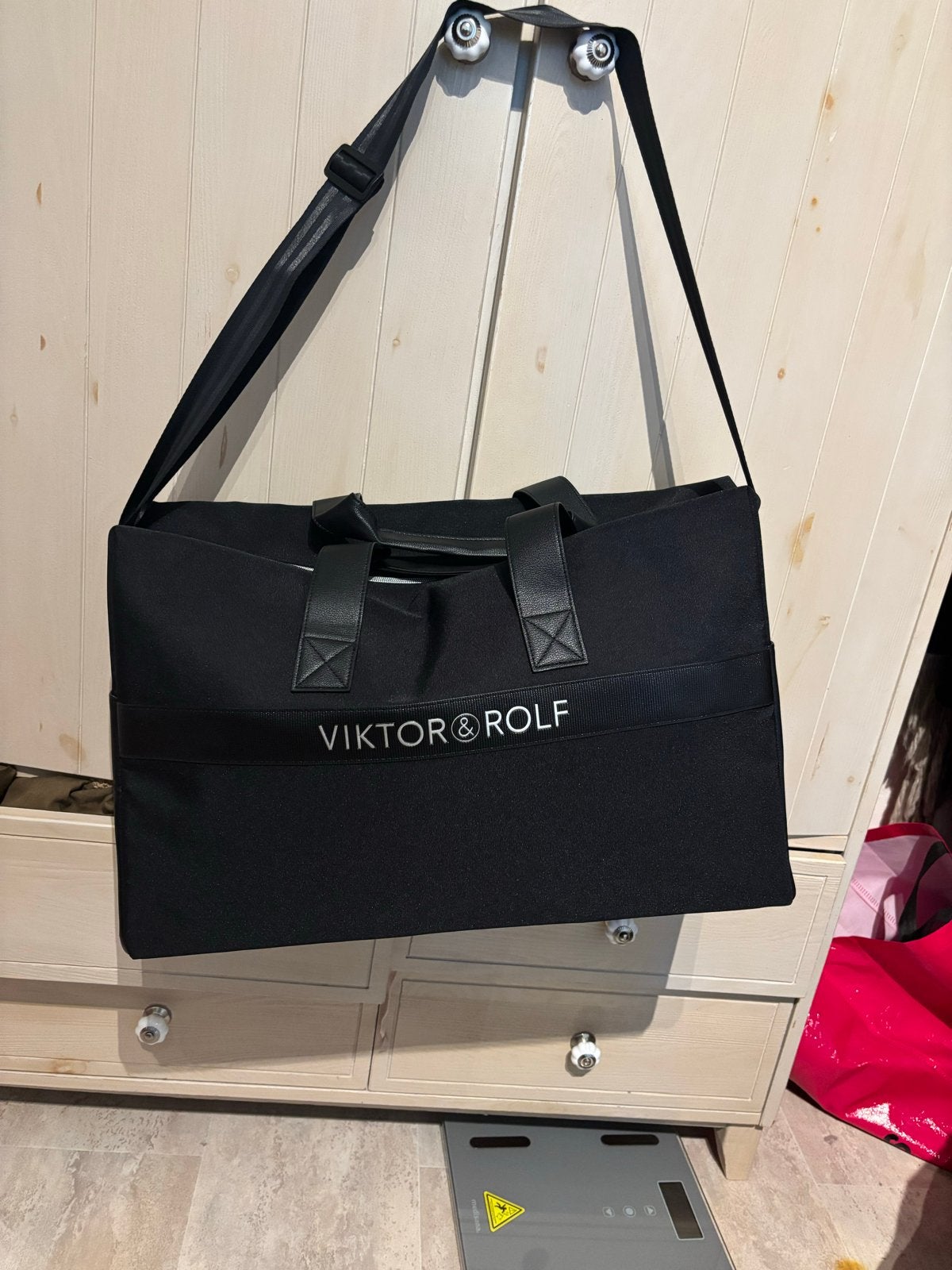 NIEUW Viktor & Rolf reistas/weekendtas - Zwart, 20 tot 30 cm, Verzenden, Zwart, Nieuw