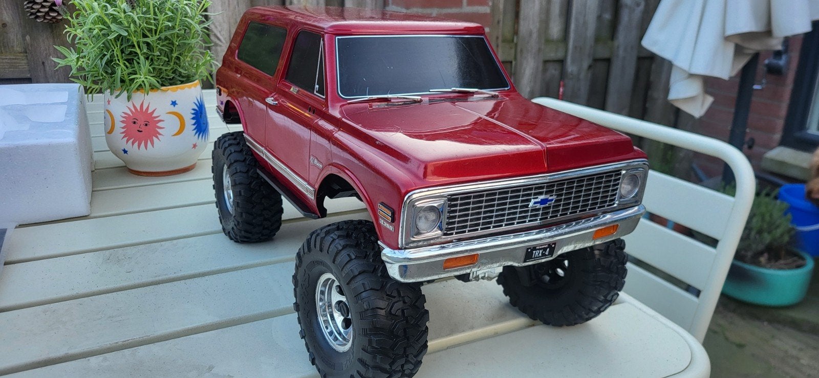 Traxxas TRX-4 K5 Blazer High Trail Edition, Elektro, Auto offroad, Ophalen of Verzenden, Zo goed als nieuw