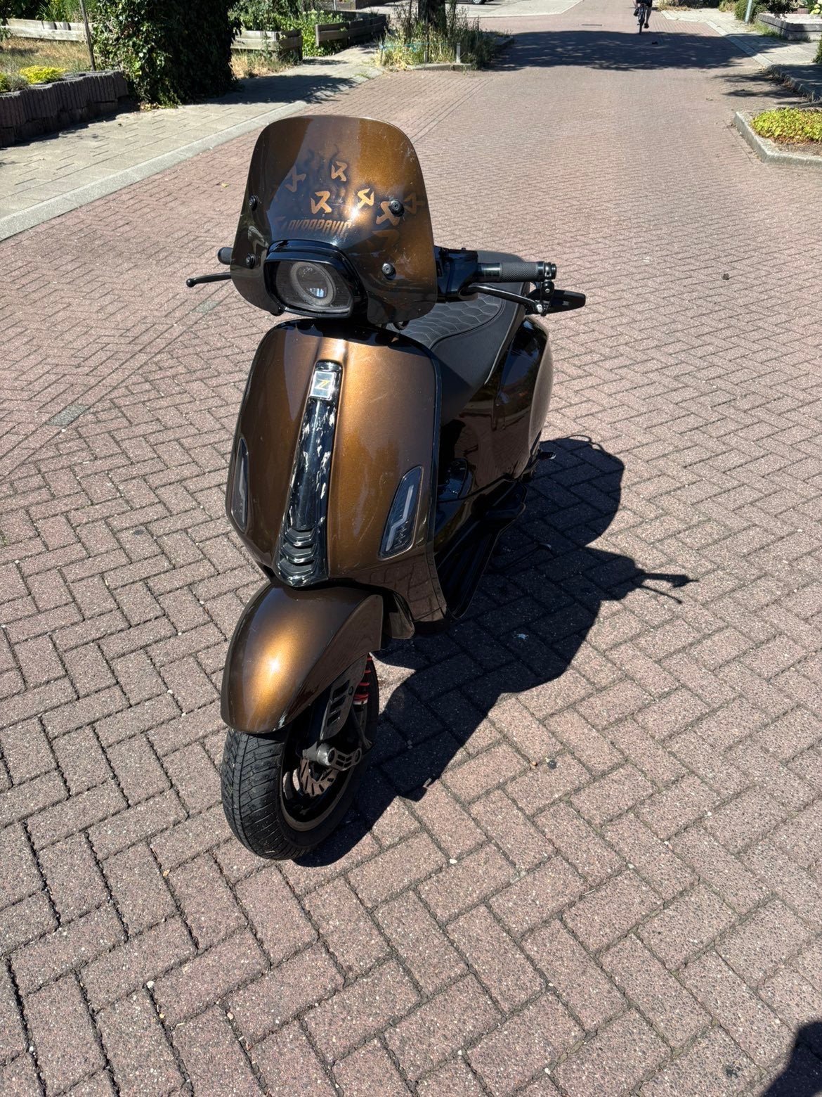 Vespa sprint 2017 custom 4t2v 80cc full malossi, Ophalen, Overige modellen, Maximaal 45 km/u, 0 versnellingen
