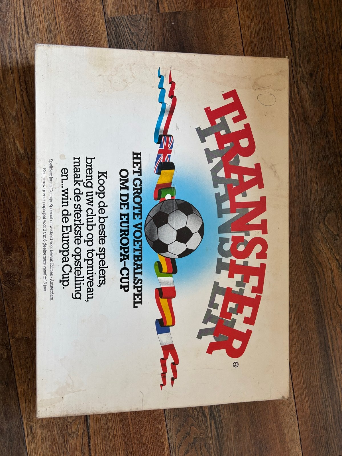 Transfer: Het Grote Voetbalspel om de Europa-Cup, Hobby en Vrije tijd, Drie of vier spelers, Ophalen, Gebruikt