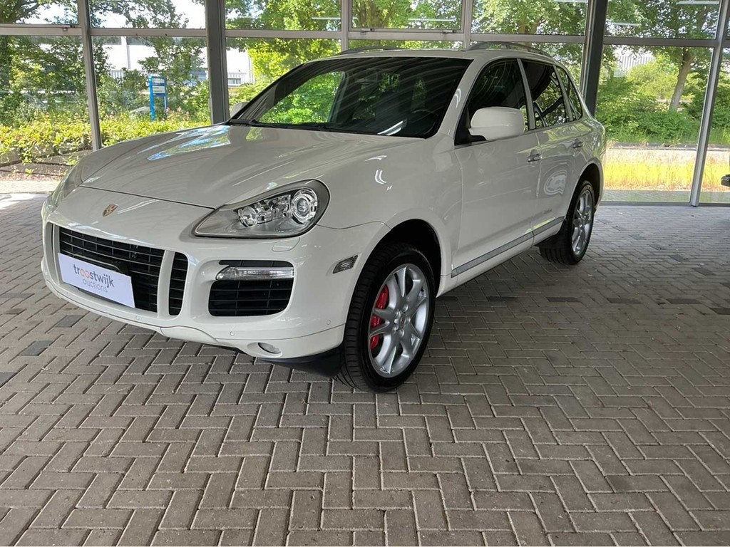 Porsche Cayenne Turbo | 4.8 V8 | 2009 | youngtimer | 500 pk, Automaat, Cayenne, Gebruikt, Wit