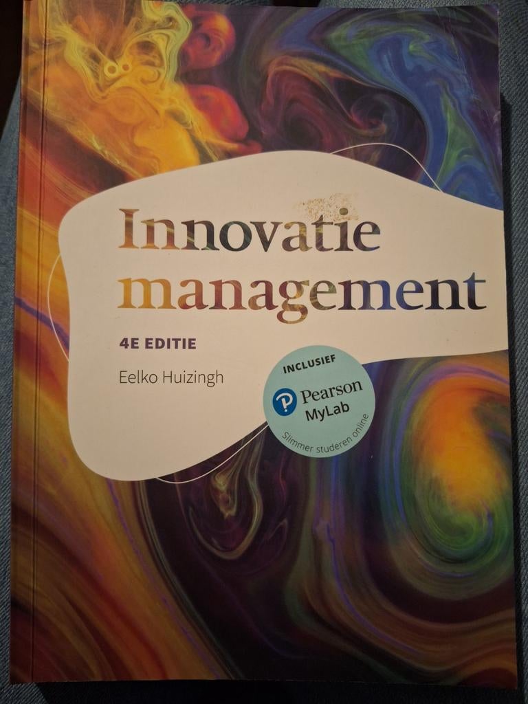 Innovatie management - E. Huizingh (4e editie), Boeken, Ophalen of Verzenden, Zo goed als nieuw, Management, Eelko Huizingh