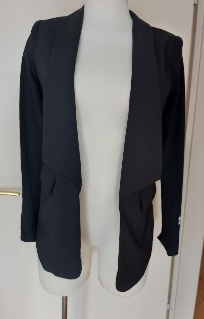 Zwart Colbert Maat M, Kleding | Dames, Zwart, Ophalen of Verzenden, Zo goed als nieuw, 10 days