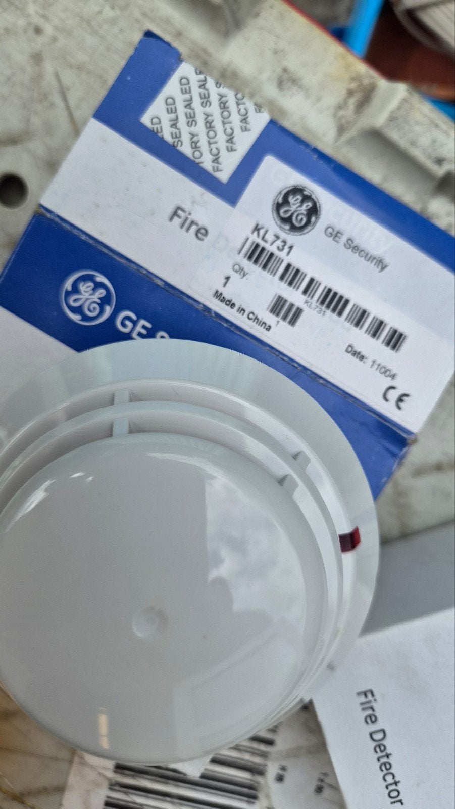 GE Security KL731 Rookmelder - Nieuw in doos, Ophalen of Verzenden, Nieuw, Detector, Sensor of Melder, Rook
